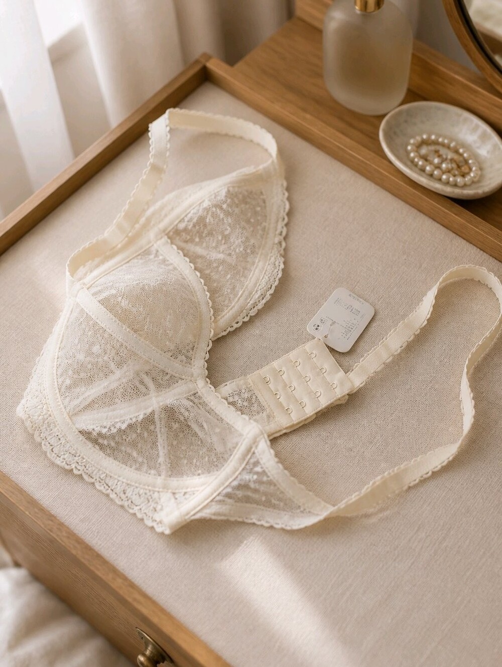 Free People Mid Week Underwire Bra - White Alyssum Combo (36C) NWT